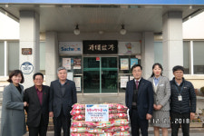 사천 정동농협, 사랑의 쌀 기부