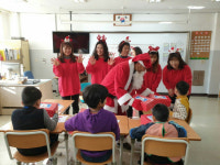 경남혜림학교 학부모, 크리스마스 선물 전달