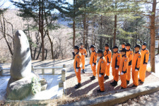 경남 119특수구조단, 지리산 소방관위령비 참배