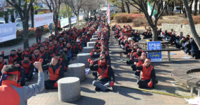 삼성교통지회 파업은 생존권 지키기 위한 수단