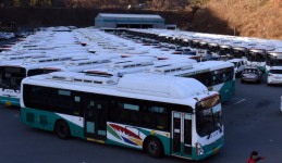 진주 삼성교통노조 전면 파업 돌입