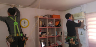 밀양시 내이동 독거노인 전기배선 지원