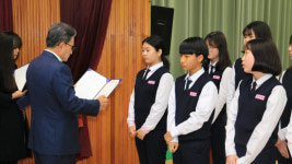 KNN문화재단·넥센 월석 문화재단 장학기금 전달