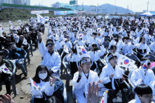 기미년 창원 웅동 4·3독립만세운동 재현