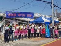 진해구 경화동 군항제서 창원특례시 홍보