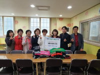 거제시 능사랑, 큰빛지역아동센터에 아동복 기증