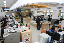고성군청 민원실 새롭게 탈바꿈