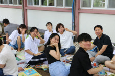 남해해성고 삼겹살 파티, 오 해피데이 운영