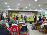 거제 고현동 주민자치위원회 요양병원 위문 공연