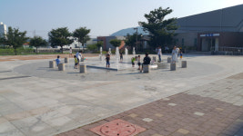 창원 진동종합복지관 바닥분수대 운영