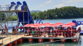 거제 하청면 옥계해수욕장 본격 운영