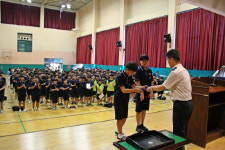 삼천포제일중, 모교사랑 장학금 전달