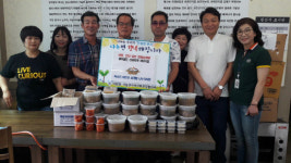 거제 사등면 지사보협, 한방삼계탕 나눔 사업