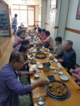 양산 하북면 불광사, 어르신 식사 대접