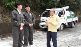 농협 통영시지부, 아프리카 돼지열병 방역현장 점검