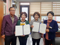 함양 백전면 지사보협, 백전식당·우정식당 업무협약