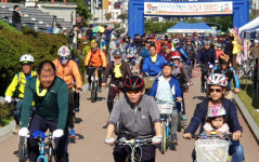 남강과 함께 자전거로 진주 한바퀴