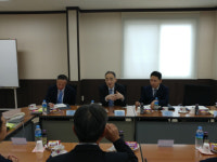 왕정홍 방사청장, 사천 항공업체 ㈜조일 방문