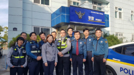 김해서부경찰서 진영철 서장, 진영파출소 간담회