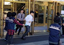 진주시 국민참여 지진 대피훈련 실시
