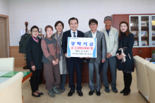 강산골영농조합법인 박용순 대표 장학금 기부 화제