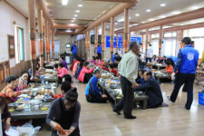 거제 지세포 소재 수원왕갈비 식당 경로잔치 개최