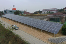 함안일반산업단지 정수장 태양광발전설비 설치