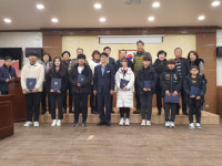 거제 고현동기관·단체장협, 장학금·이웃돕기 성금 기탁