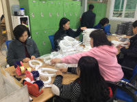 하동교육청, 지원 장애인보호작업장 찾아 만남의 시간