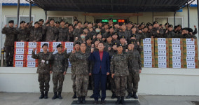 통영시 통합방위협의회 군장병 등 위문 격려