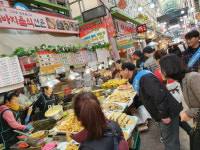 차상희 창원 성산구청장, 시장 상인격려