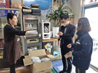 함양군 유림면 결식 우려 어르신 도시락 배달