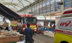 통영소방서, 불시 출동로 확보 훈련