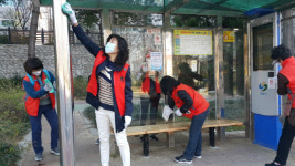 성산구 반송동, 코로나19 긴급방역 실시