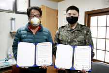 39사단, 함안군북 전통시장 상인회 자매결연 협약