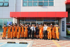 정문호 소방청장, 함양 대봉산휴양밸리 방문 산불예방 점검