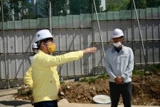 변광용 거제시장, 지역 주요 도로사업 5개소 현장 방문