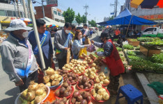 창녕군사회단체장협 전통시장 구매행사 참여