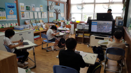 거창교육청, 등교 개학에 따른 학교 현장 방문