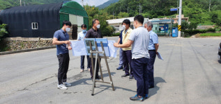 강병곤 마산합포구청장, 도로개설·정비사업 현장점검