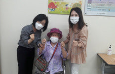 창원보건소, 의료취약계층 어르신들에게 마스크 나눔