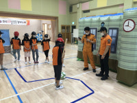 산청소방서, 도산초교 소방안전교육