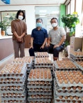 의령 동천농장 계란 500판 기증
