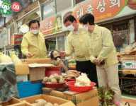 서춘수 함양군수, 전통시장 상인 격려