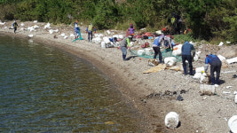 마산합포구, 구산면 저도 비치로드 해안변 환경정비 총력