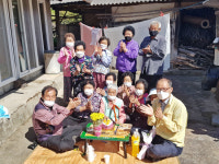 함양 안의면, 101세 어르신께 장수지팡이 전달