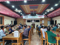 고성군 회화면 경로의 달 기념행사