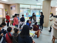 함양 유림초교 학생 군청 방문 체험수업