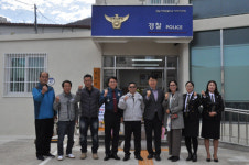 거제署 아주·장평지구대 리모델링 완공 개소식