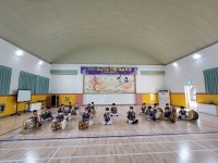 진주 지수초등학교 푸드트럭 운영 눈길